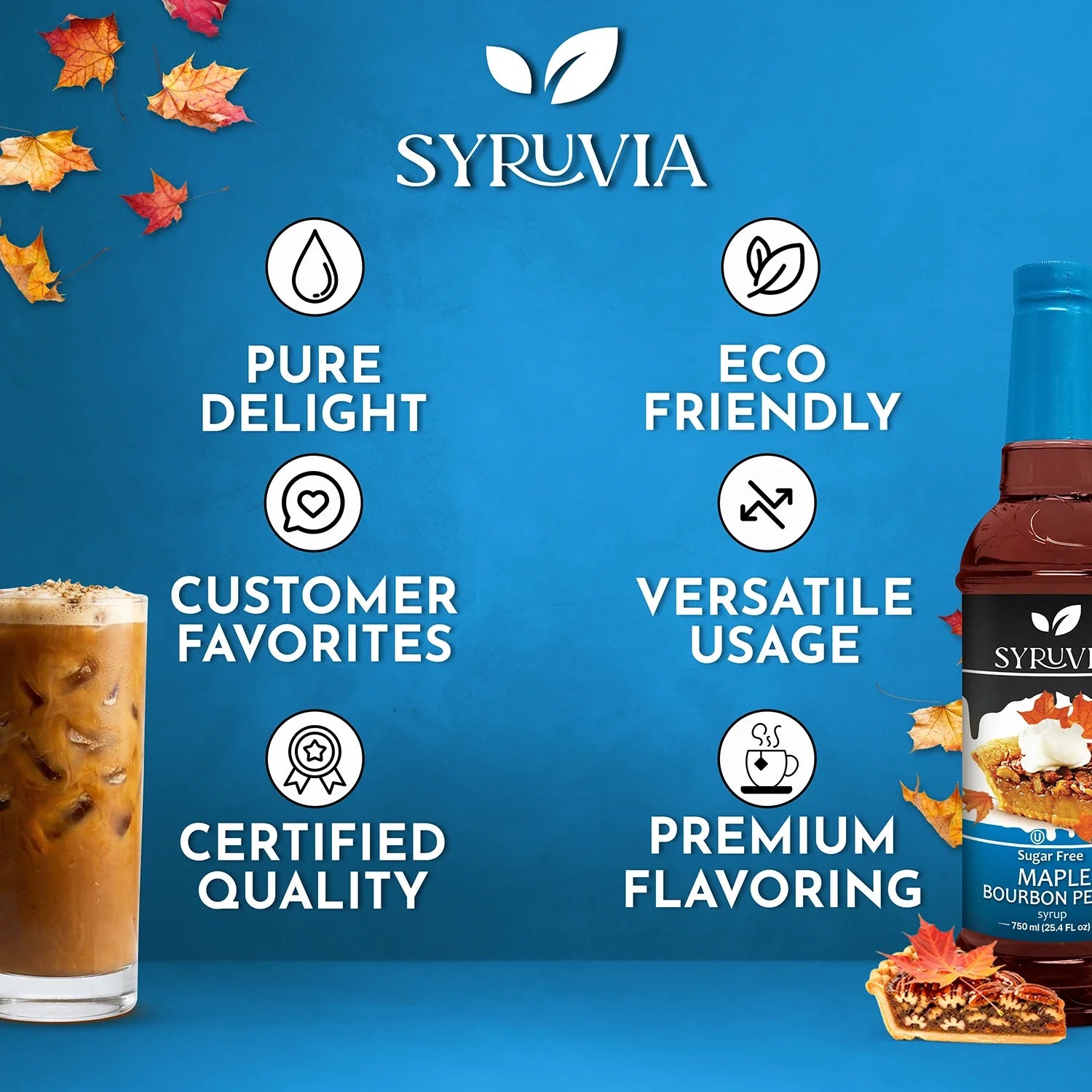 Sugar-Free Maple Bourbon Pecan Syrup