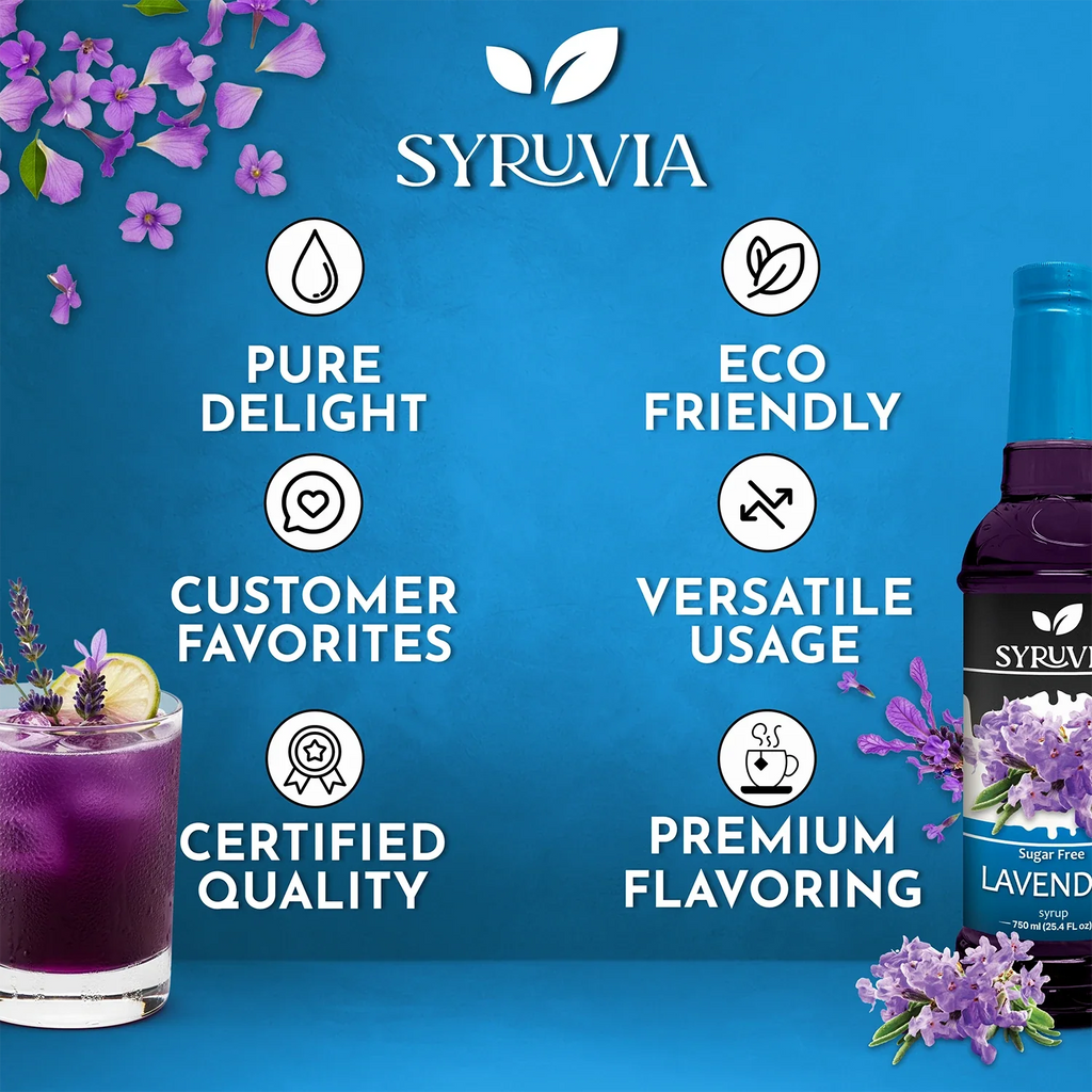 Sugar Free Lavender Latte Syrup